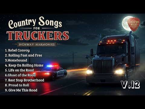 TRUCK DRIVING COUNTRY | V.12 – Best Road Trip Hits for Long Hauls #truckmusic #truckdriving