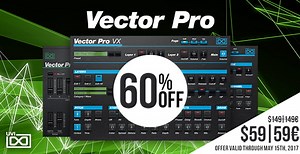 Save 60% off Vector Pro synth instruments by UVI