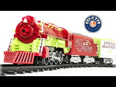 Lionel Home for The Holiday Merry Christmas Battery-powered Train Set Unboxing & Review