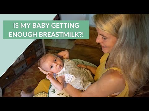 Breastfeeding: How to know your baby is getting enough breastmilk