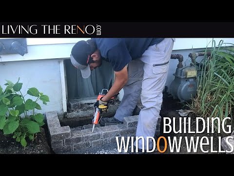How to install a window well | DIY stone window well