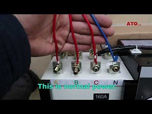 Automatic transfer switch 100A/160A/250A
