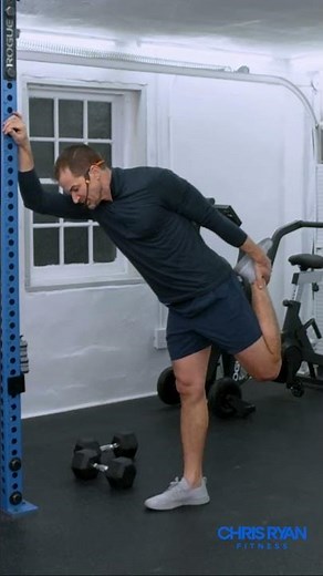 Essential Quad Stretch: Kneeling Against the Wall for All Levels! 🏋️‍♂️📈 Chris Ryan Fitness