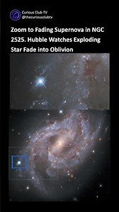 Real Hubble Footage: Supernova SN 2018gv shone with the luminosity equivalent to 5 billion Suns