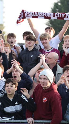 We're still thinking about those full-time celebrations from Saturday 😍 There's not long left now until we find out who our next FA Cup opponents will be ⏳ #ClaretsTogether | Chelmsford City Football Club