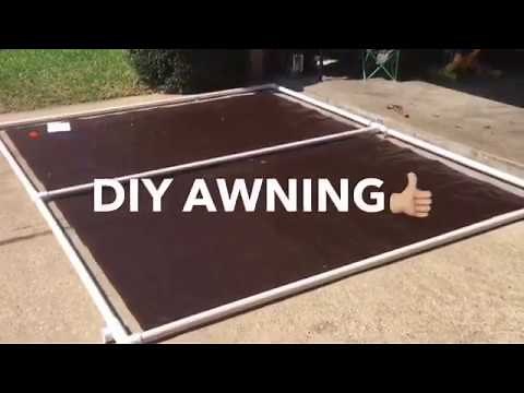 How I built my awning!
