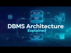 DBMS Architecture Explained | 1-Tier, 2-Tier, 3-Tier Architecture in DBMS 🔥