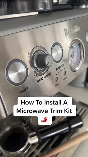 How To Install A Microwave Trim Kit