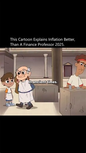 Business • Finance • Growth on Instagram: "This cartoon explains Inflation better than most finance professors... Released in 2024, it explains where inflation actually comes from: “When you cheat to create new money, it makes everyone else’s money worth less.” Is Bitcoin the solution? Follow 👉@incomepins for hidden money truths, mindset hacks, and success strategies the rich use. #inflationexplained #financefacts #moneymatters #economy2025 #financialeducation #wealthmindset #moneytips #