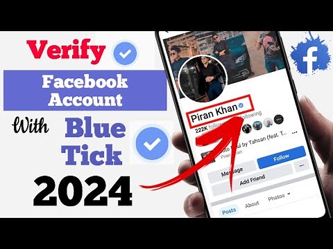 How to Verify Facebook Account with Blue Tick 2024 || How to Get Verified on Facebook