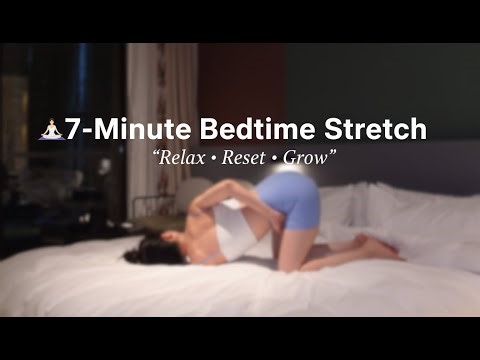 Stretch Before Bed for Better Sleep & Flexibility | Night Yoga Routine 💆‍♀️