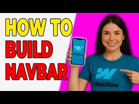 How To Build A Responsive Navbar [Webflow Tutorial 2025]