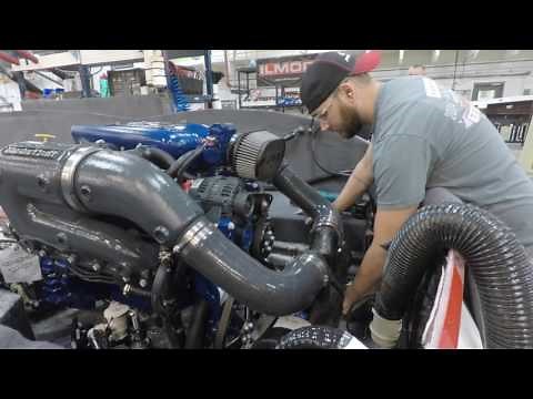 Ilmor MV8 Engines Installation at MasterCraft Boat Factory