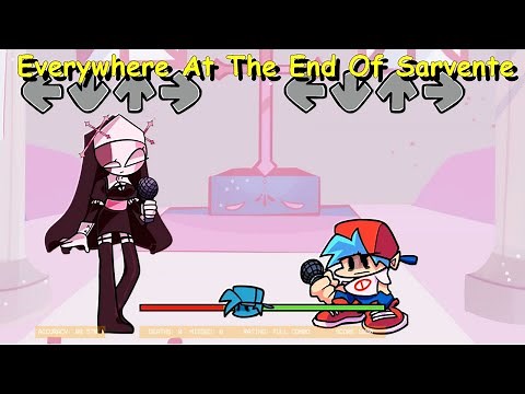 Everywhere At The End Of Sarvente FULL WEEK - Friday Night Funkin Mod