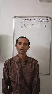 Hexadecimal to Decimal Conversion ✨ | #Shorts | Number System Conversion | Easiest way to conversion