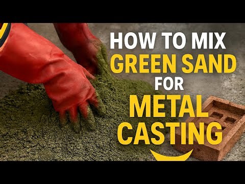 How to Mix Perfect Green Sand for Metal Casting – Step by Step