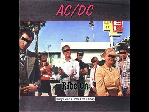 ACDC - RIDE ON Guitar Backing Track with Original Vocals