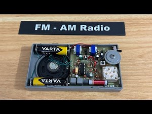 how to make radio AM | AM Radio Electronic DIY Kit | Assembly & RUN