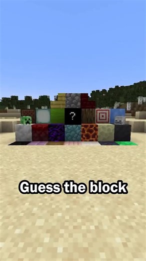 CheezyChez on Instagram: "Guess the Minecraft block in 60 seconds #minecraft #minecraftmemes #trivia"