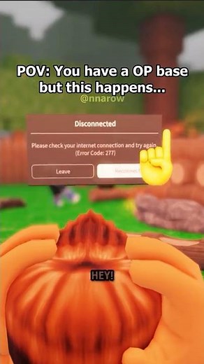 When you have a OP base but this happens.. #robloxanimation #99nightintheforest #roblox