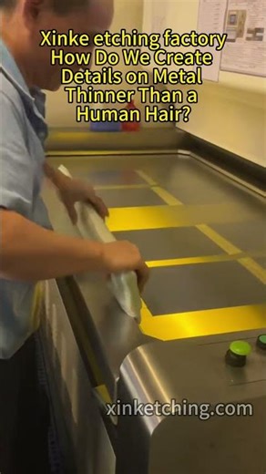 How Do We Create Details on Metal Thinner Than a Human Hair?