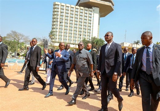 Village CAN de Bouaké : l'ouvrage fin prêt reçoit la visite du Vice-président de la République, Tiémoko Meyliet Koné - Abidjan.net News