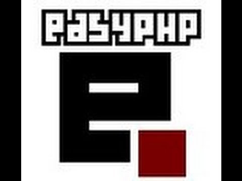 c'est quoi easyphp , comment l'installer et l'utiliser