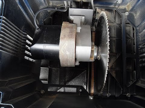 Table saw motor repair