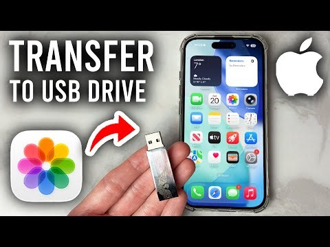 How To Transfer iPhone Photos & Videos To USB Flash Drive - Without Computer