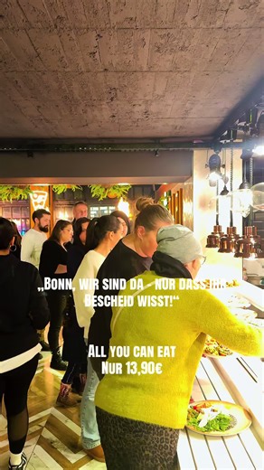 All You Can Eat in Bonn for Just €13.90