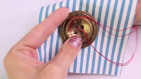 How to Sew a Button, Beginners Guide TREASURIE