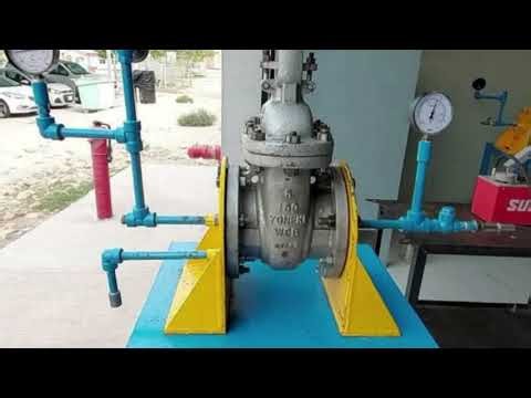 Gate valve maintenance and repair complete overhauling and Hydro Test explained