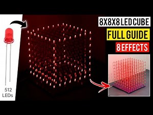 How to make 8x8x8 LED Cube