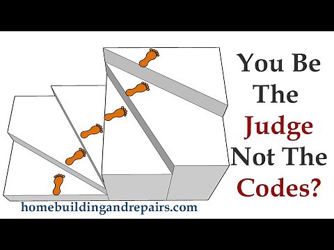 Does Flipping Stair Steps On Floor Plans Really Create Building Code Issues? - Home Safety Tips