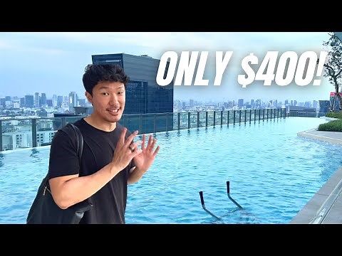 INSANE Luxury Bangkok Condo Tour: $400 Rent!