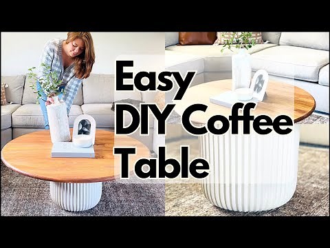🤩 The Best and Easiest DIY Coffee Table on a Budget!