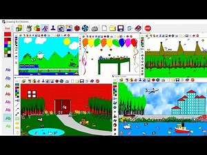 Drawing and Painting software| Easy online drawing tutorial | ideas for teachers and parents