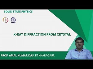 Lecture 18: X-ray Diffraction from Crystal