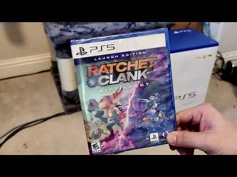 PS5 Unboxing & Setup & Gameplay