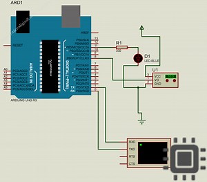 How to Simulate IR (Infrared) Sensor in Proteus-Arduino?