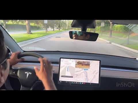 Wow check out this Full Self Driving (FSD) on Tesla Model Y (early 2023)