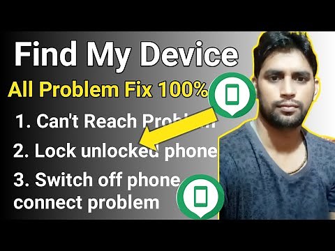 How to unlock google find my device locked phone | find my device can't reach problem solved |