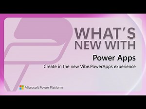 Create in the new Vibe.PowerApps experience