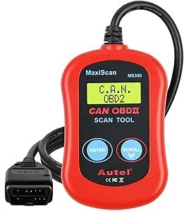 Amazon.com: Autel MaxiScan MS300 Car OBD2 Scanner Code Reader Engine Fault Code Reader Scanner CAN Diagnostic Scan Tool for All OBD II Protocol Cars Since 1996, Red : Automotive