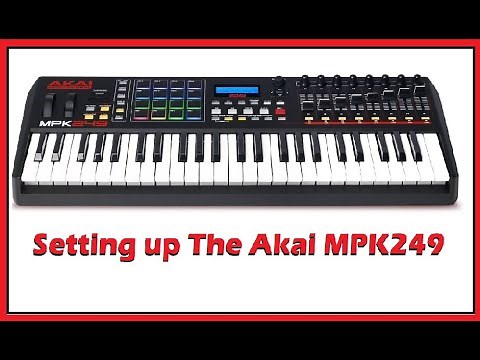 How to set up your Akai MPK 249