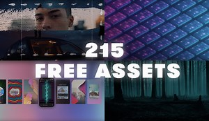 215 Free Motion Graphics, Sound Textures, Social Designs, and More