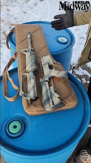 Surprise CAR-15 in MidwayUSA Takedown Shotgun Case | ‪@MagicPrepper‬