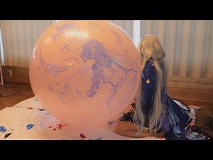 36インチイラスト風船ブロワー割り sample