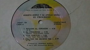 Roberto Roena Y Su Apollo Sound X - El Progreso