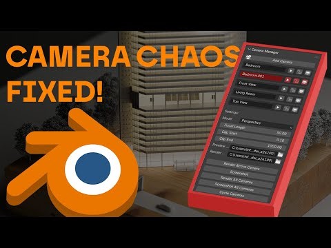 How to Manage Multiple Cameras in Blender (Addon Tutorial)